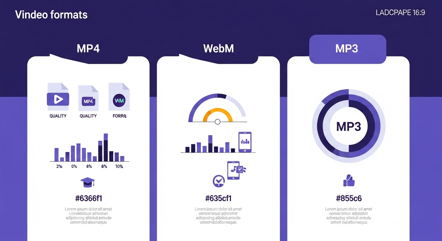 YouTube Video Format Karşılaştırması
